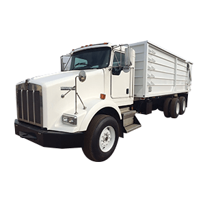 White Dump Truck